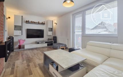 Predaj 3 izbového zrekonštruovaného bytu v tehlovej bytovke v obci Belá-Dulice