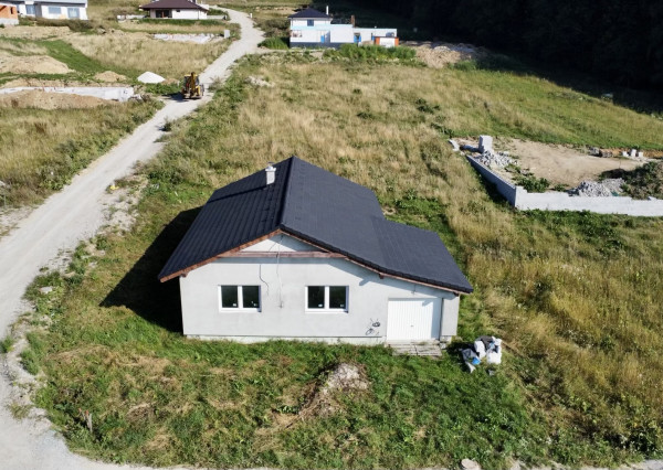 Novostavba bungalovu-možná výmena za byt s doplatkom