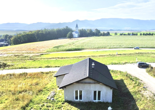 Novostavba bungalovu-možná výmena za byt s doplatkom