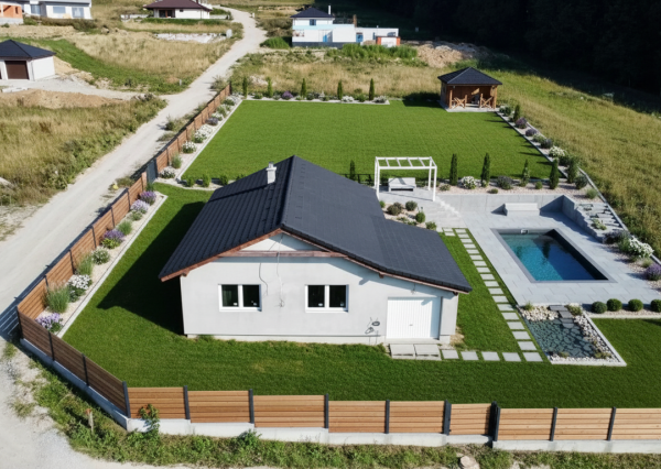 Novostavba bungalovu-možná výmena za byt s doplatkom