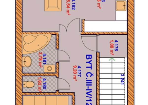 Exkluzívny 3-izbový byt s garážou v centre Martina – bytový dom Átrium