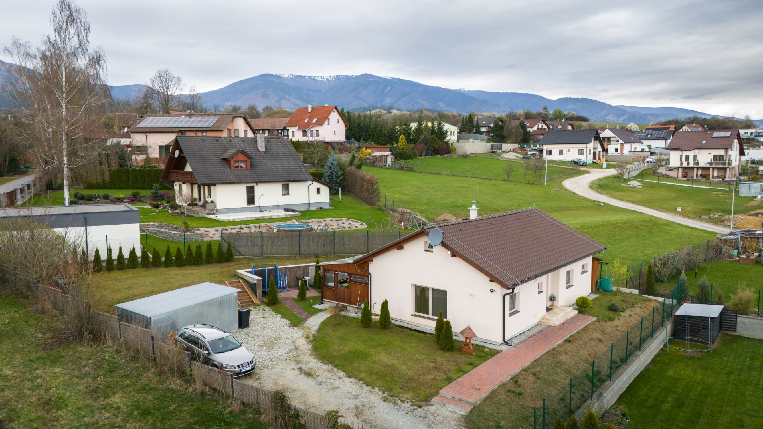 Novostavba vidieckého rodinného domu v Turčianskom Petre